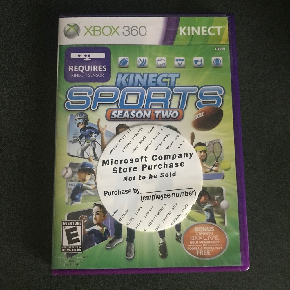 XBOX 360 Kinect Kinect Sports Season Two